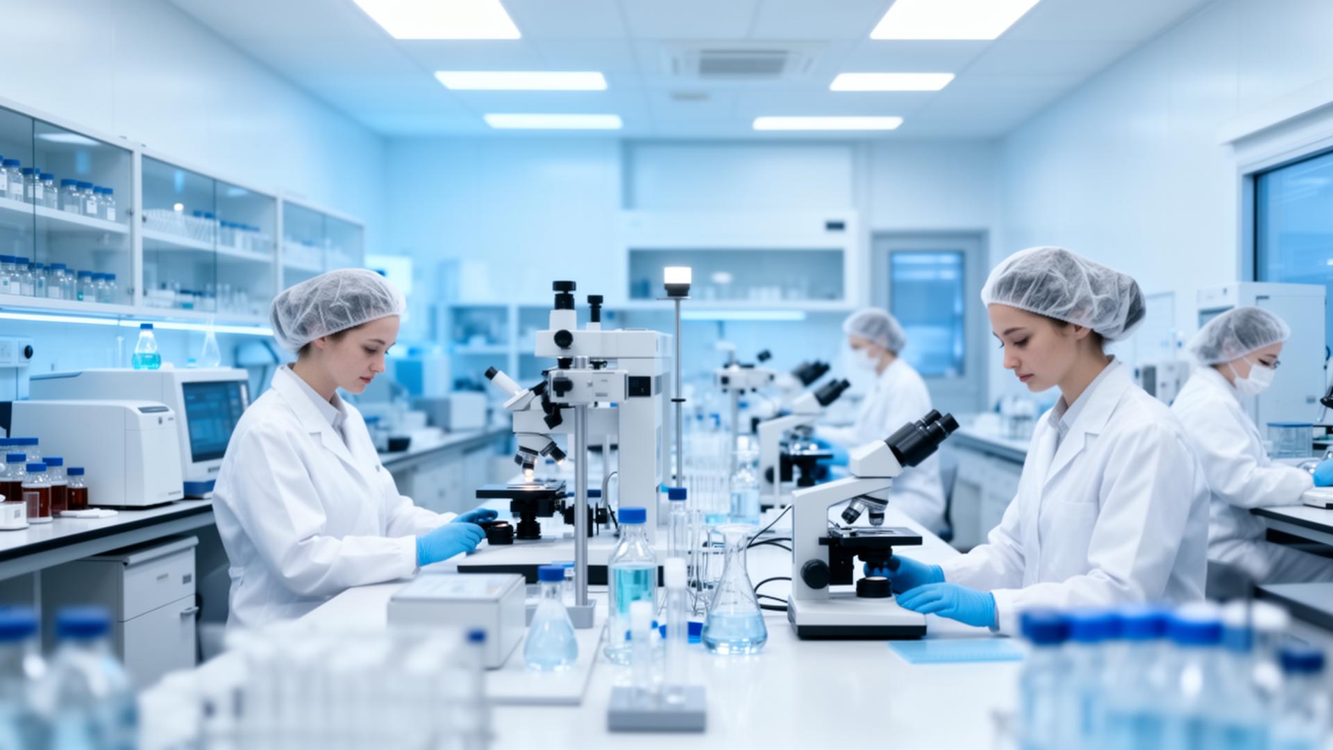 Pharmaceutical research laboratory